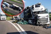Lkw kracht fast ungebremst in Stauende: 180.000 Euro Schaden nach Unfall auf der A6