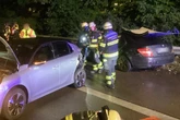 Heftiger Unfall auf A95: Frau aus Auto geschnitten