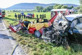 Frontalcrash auf Landstraße: Zwei Frauen teils schwerst verletzt
