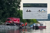 Großeinsatz an sächsischer Talsperre: Zwei Männer werden vermisst, Suche zunächst eingestellt