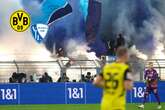 VfL-Fans läuten Revierderby gegen BVB mit großer Pyro-Show ein!