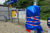 Explosion am Bahngleis: Fahrkartenautomat in Leipzig gesprengt
