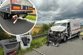 Unfall auf der A19: 48-Jähriger schwer verletzt - 68.000 Euro Schadenskosten