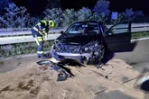 Sperrung auf A9: Rettungshubschrauber im Einsatz