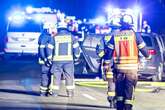 Sechs Verletzte, zwei Autos in Flammen: Vollsperrung der B455 bei Oberursel