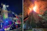 Kirchturm steht lichterloh in Flammen: Ermittlung zur Ursache abgeschlossen