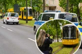 Schwerer Unfall in Dresden: Frau von Straßenbahn erfasst