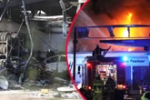Feuer wütet in Autowerkstatt: Enormer Schaden, Kripo ermittelt