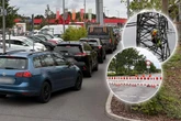 SachsenEnergie-Baustelle sorgt für Stau-Alarm am Kaufpark Nickern