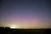 Magische Nacht in Brandenburg: Polarlichter färben den Himmel bunt!