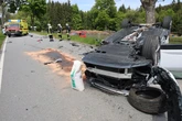 Verkehrschaos im Erzgebirge: Straße nach Unfall gesperrt