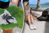 Im Urlaub wird Uta Bresan zum Schildkröten-Fan