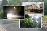 Starkregen, Hagel und Blitzeinschläge: Unwetter in Sachsen hält an