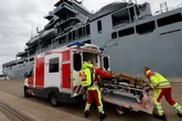 Bundeswehr übt Ernstfall: Von Bord ins Krankenhaus