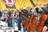 "The Grand Jam": Wetter erschwerte die Proben für das Stadion-Event