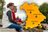 20 Grad? Nicht überall! So wird das Wetter in Bayern an diesem Wochenende