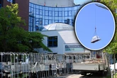 Krankenhaus oder Flachglaswerk: Was ist denn am Eingang des Herzzentrums Leipzig los?