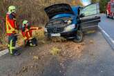 Wildunfall: Feuerwehreinsatz im Erzgebirge