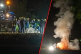 Panzergranate fliegt in die Luft: Blindgänger sorgt für nächtlichen Großeinsatz
