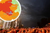 Dunkle Wolken über Dresden: Unwetter trübt Partystimmung am Elbufer
