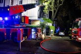 Restaurant in Frankfurt brennt: Flammen greifen auf Wohnung über