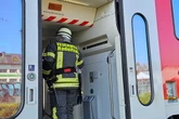 Rauch im Zug: Regio-Bahn muss geräumt werden