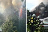 Scheune steht in Flammen: Kaninchen sterben bei Großbrand