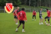 Energie Cottbus im Trainingslager: Viel Spaß im Training vor dem Testspiel