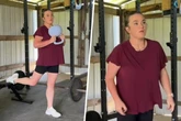 Frau hört Geräusch, als sie Workout filmt: Was sie dann entdeckt, raubt ihr den Atem