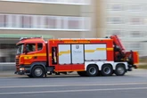 Flammen in Dresdner Wohnung: Dutzende Anwohner evakuiert