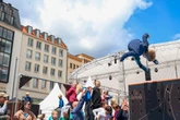 Mitmach-Angebote, Shows und Live-Musik: Turnfest elektrisiert Leipzig