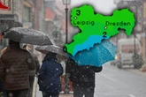 Schneeregen und Minusgrade: Sachsen startet ungemütlich in die neue Woche