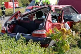 Schwerer Unfall auf Chemnitz-Center-Parkplatz: Mehrere Verletzte