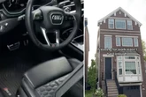 Vater verlässt Haus, um zur Arbeit zu fahren: Als er dann zurückblickt, rutscht ihm das Herz in die Hose