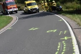 Schlimmer Motorrad-Unfall: Biker wird noch vor Ort notoperiert