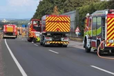 Flammen-Alarm auf der A4: Böschungsbrand sorgt für Vollsperrung