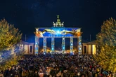 Berlin setzt Zeichen gegen Hamas am Brandenburger Tor