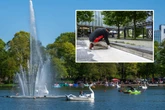 Ausgerechnet vor der ersten Hitzewelle: Brunnen-Sorgen im Schlossteich und am Rosenhof