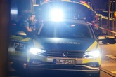 Großer Polizei-Einsatz in Frankfurt: Zwei Menschen verletzt
