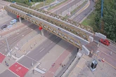 Nach schnellem Abriss: Ring-Behelfsbrücke über dem Damaschkeplatz ist freigegeben