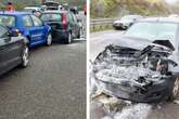 Massenkarambolage auf A8: Ein Verletzter, hoher Blechschaden