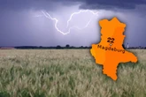 Unwetter-Warnung für Sachsen-Anhalt: Gewitter-Front hält weiter an