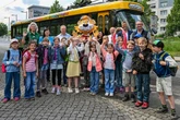 "ÖPNV fetzt": Kinderstraßenbahn "Lottchen" auf Geburtstagsfahrt