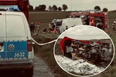 Katastrophaler Unfall überschattet Rallye: Fahrer verbrennt in Rennauto