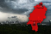 Extreme Unwetter möglich! Zum Start ins Wochenende kann es in Hessen so richtig krachen