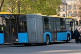 Verfahrene Situation in Chemnitz: Bus verfährt sich und blockiert Kreuzung