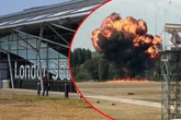 Nach Flugzeugabsturz in London: Zwei Deutsche sterben im Feuerball