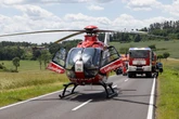 Er war in Motorrad-Gruppe unterwegs: Biker stirbt an Unfallort