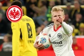 Zorn und Tränen bei Jonathan Burkardt: Galt diese Geste Eintracht-Trainer Riera?