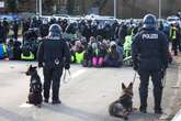 AfD-Parteitag: Brisantes Video zeigt erschreckenden Vorfall mit Polizeihund